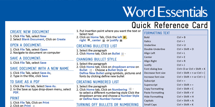 MS Word Essentials